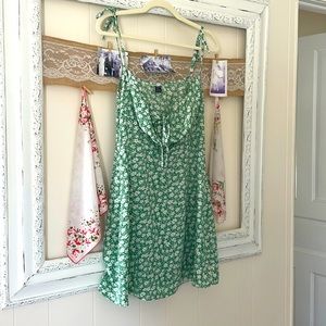 Summer floral dress